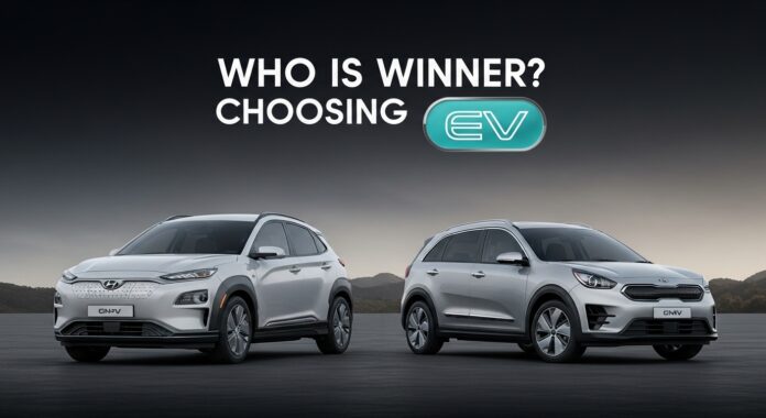 Subaru Uncharted EV Against the Hyundai Kona Electric and Kia Niro EV