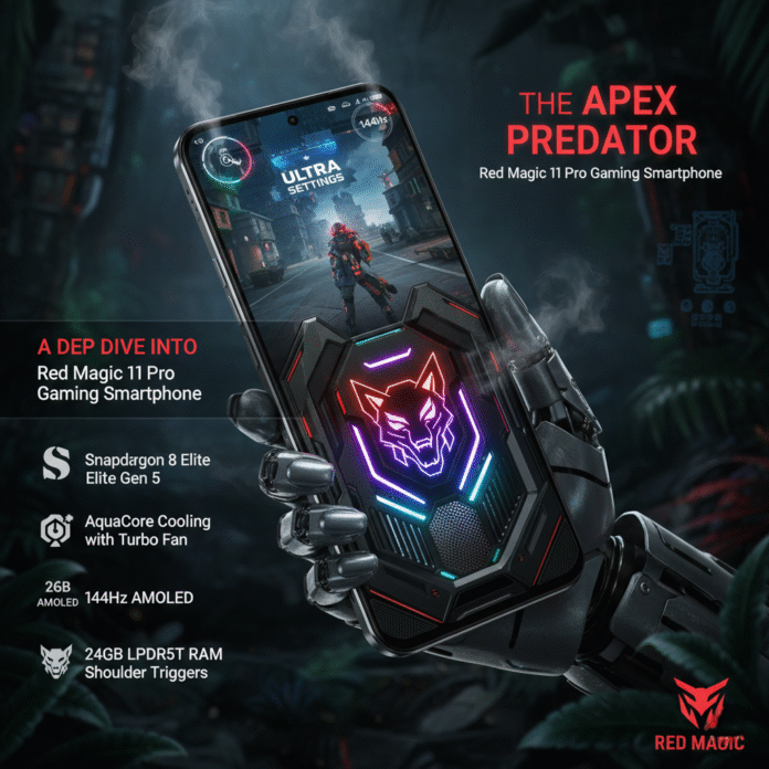 The Apex Predator: A Deep Dive into the Red Magic 11 Pro Gaming Smartphone
